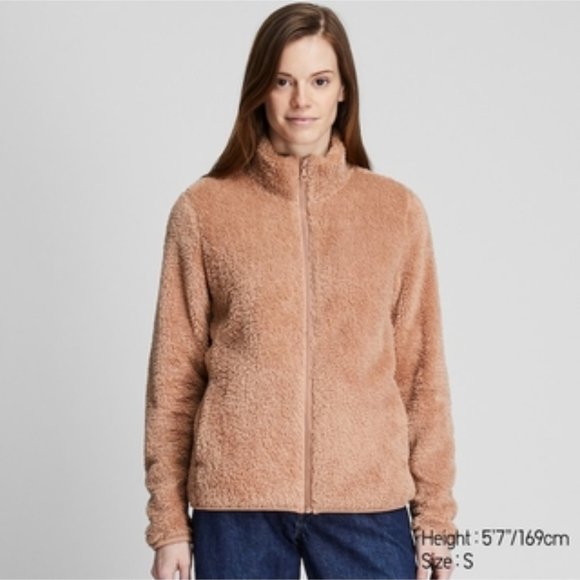 uniqlo yarn fleece jacket
